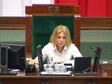 Poseł Bożena Kamińska - Wystąpienie z dnia 29 grudnia 2015 roku.