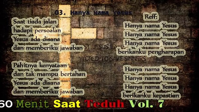 Hanya Nama Yesus - Lagu Rohani By LaguKristen.com