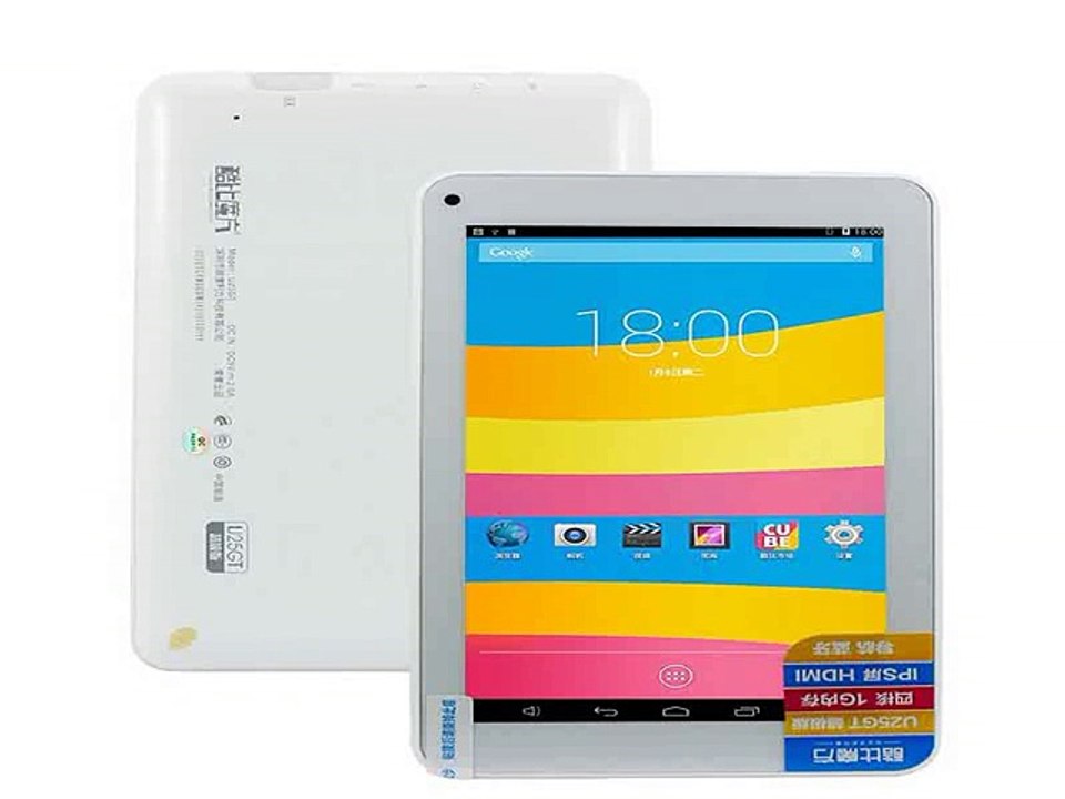 Original Cube U25GT 7 inch Quad Core tablet pc Android 4.4 IPS Screen 1024x600 tablets 1.3GHz 1GB/8GB WIFI GPS With Case-in Tablet PCs from Computer