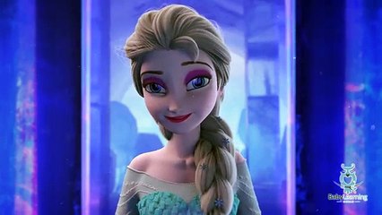 Elsa Rides a Unicorn for Twinkle, Twinkle Little Star: The FROZEN Version | Olaf Star