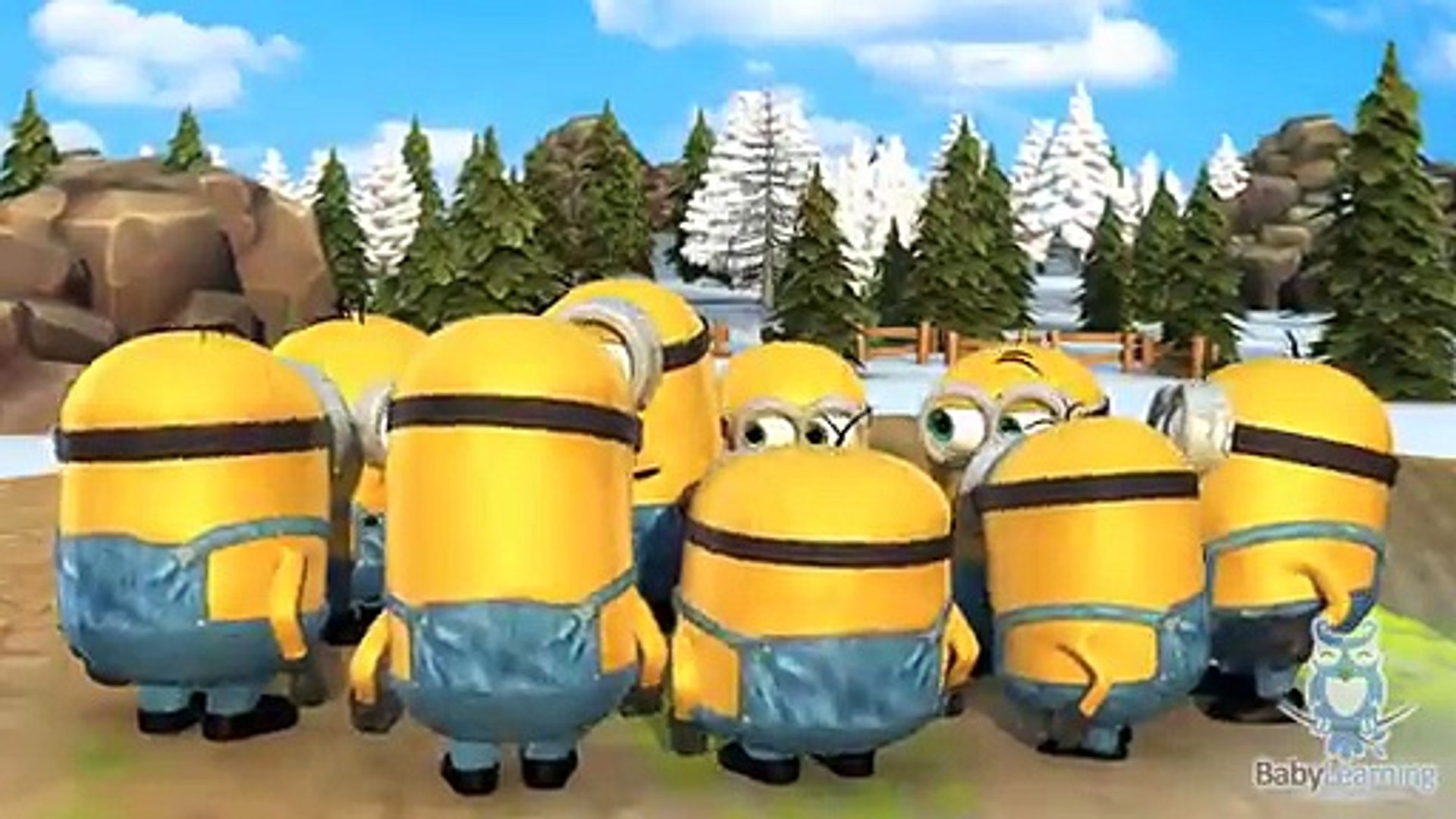 Elsa and the Minions Jazz Up The ABC Song  Learn the English Alphabet -  Dailymotion Video
