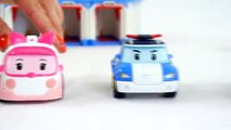 Robocar Poli Arabalar - Kurtarma merkezinde Ambulans Amber şov