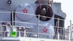 RAW Russian warships sail off Syrian Mediterranean coast  2016