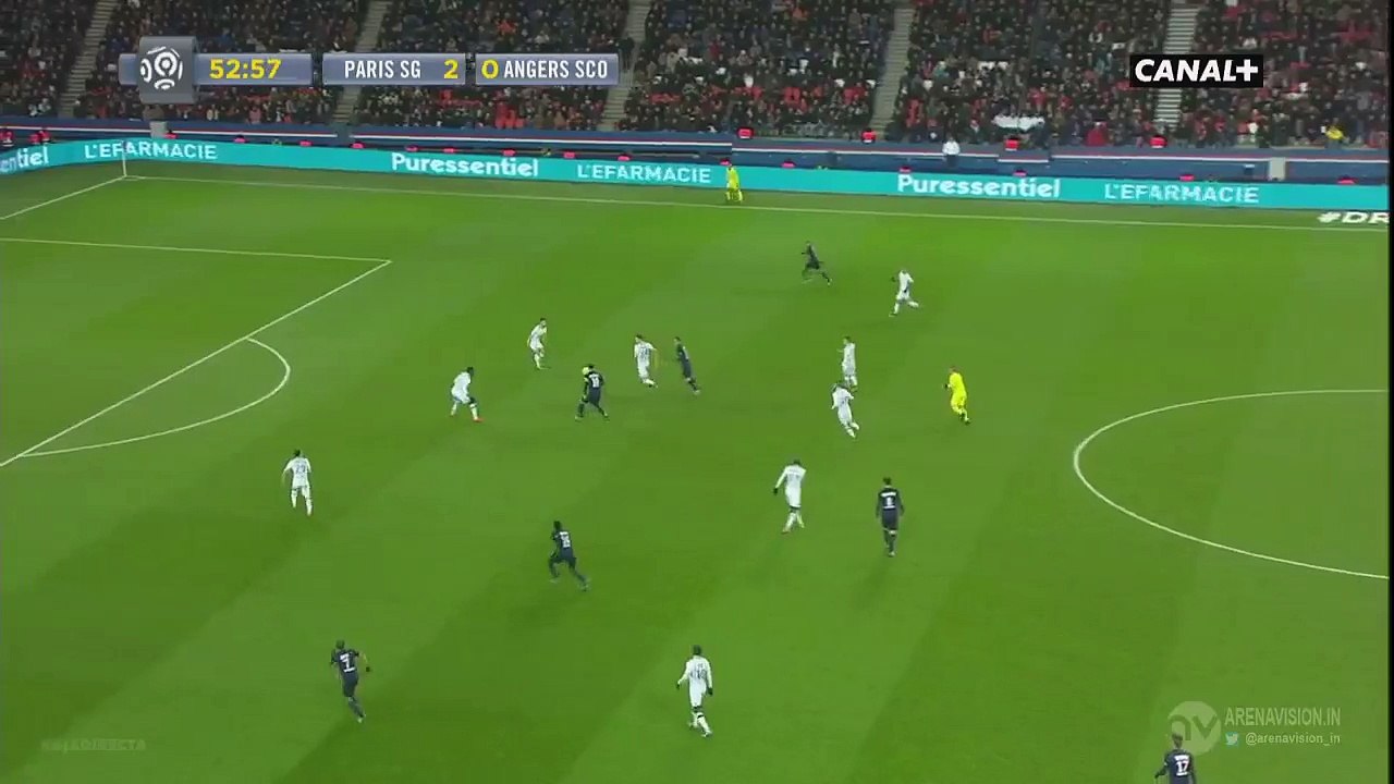3-0 Gregory Van der Wiel - PSG v. Angers 23.01.2016 HD
