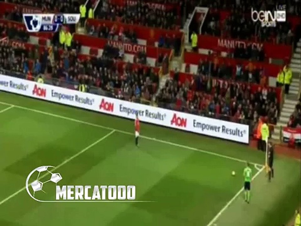 اهداف مباراة ( مانشستر يونايتد 0-1 ساوثهامتون ) الدوري الانجليزي