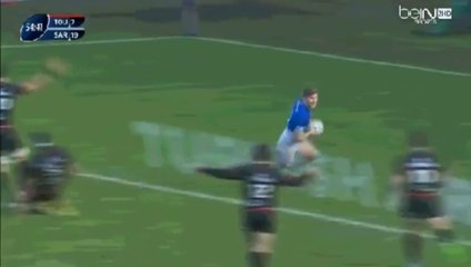 Owen Farrell Incredible try fail against Toulouse how could it happen!^