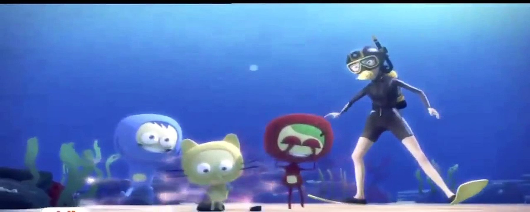 Gees Underwater Cartoon