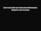 [PDF Download] Jahresabschluß und Jahresabschlußanalyse. Aufgaben und Lösungen [PDF] Full Ebook