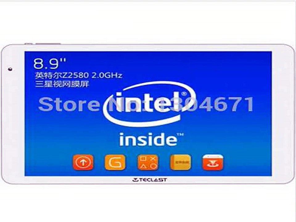 Newest !Original 2GB RAM 16GB ROM Teclast P90 Intel z2580 8.9 inch Dual Core Retinal screen Tablet PC WIFI / Bluetooth-in Tablet PCs from Computer