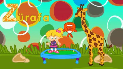 Z Harfi - ABC Alfabe SEVİMLİ DOSTLAR Eğitici Çocuk Şarkıları