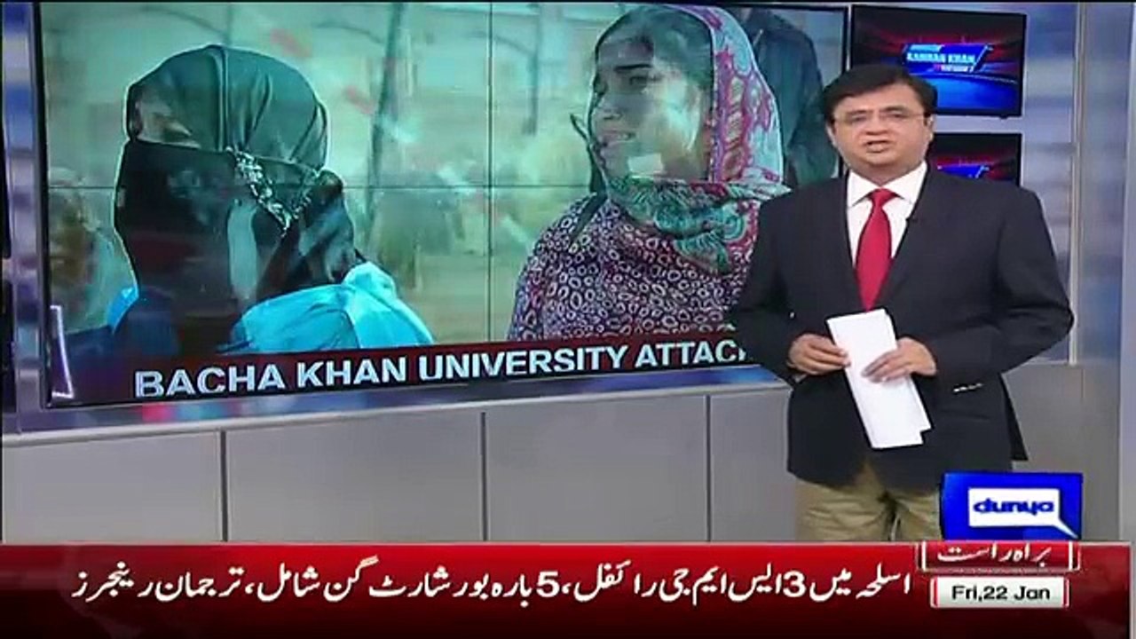 Kamran Khan Praising CM Pervez Khattak On Going Hameed Hussain House