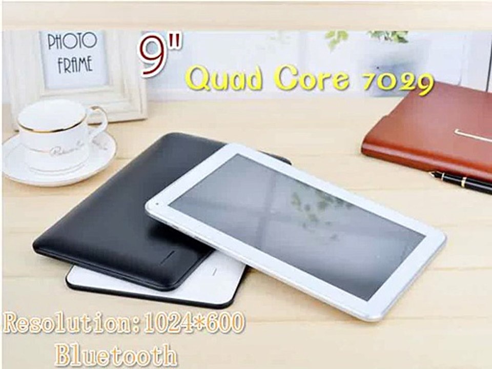 NEW!  512MB/8GB Android4.4 Quad Core tablet Dual Cameras WIFI HDMI 3500mAh  Multi Languages 9 inch Action 7029 Tablet PC1024*600-in Tablet PCs from Computer
