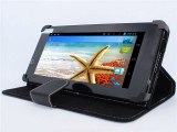 Promotion!!!7 MTK6589 Dual Core 512MB/4GB Tablet PC X1 2G Phone Call Dual core Dal SIM Card Bluetooth WIFI With Leather Cover-in Tablet PCs from Computer