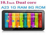10.1'-'- Android 4.2 tablet pcs Allwinner A23  Dual core 1024*600 capacitive touch screen dual camera Wi Fi Bluetooth-in Tablet PCs from Computer