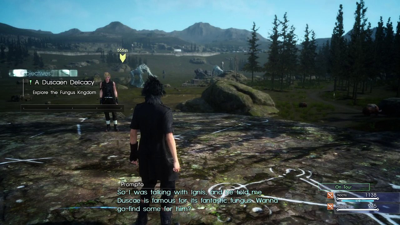 OnDavidsBrain Lets Play Final Fantasy XV Episode Duscae Part 6: Prompto is completely useless!