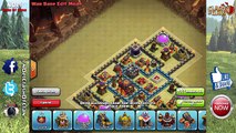 Clash Of Clans- TH10 - BEST Clan War Base Layout (2 x Air Sweepe