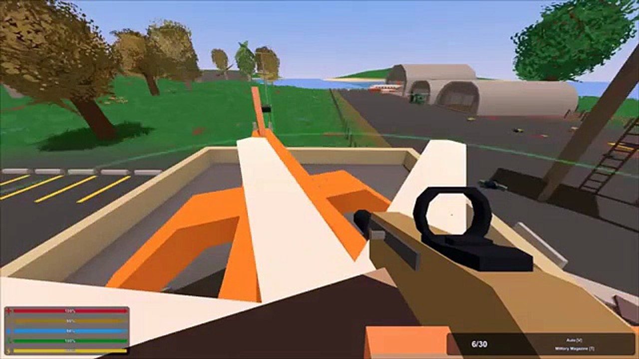 Unturned 3.14.1 Update - FLYING HELICOPTER & AIRPLANE! (Funny Videos 720p)