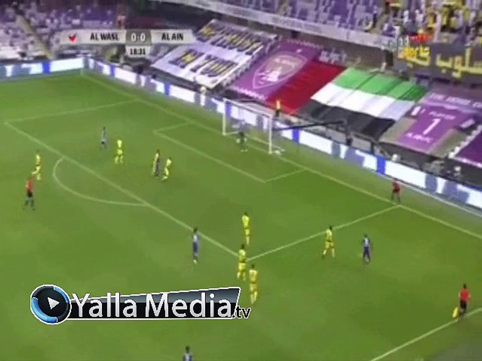 اهداف مباراة ( العين 3-0 الوصل ) الدورى الاماراتى