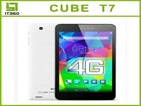 Cube T7 4G FDD LTE Phone Call MT8752 Octa Core 64Bit Tablet PC 1920x1200 JDI Retina Screen 2GB/16GB Android 4.4 tablet pc-in Tablet PCs from Computer