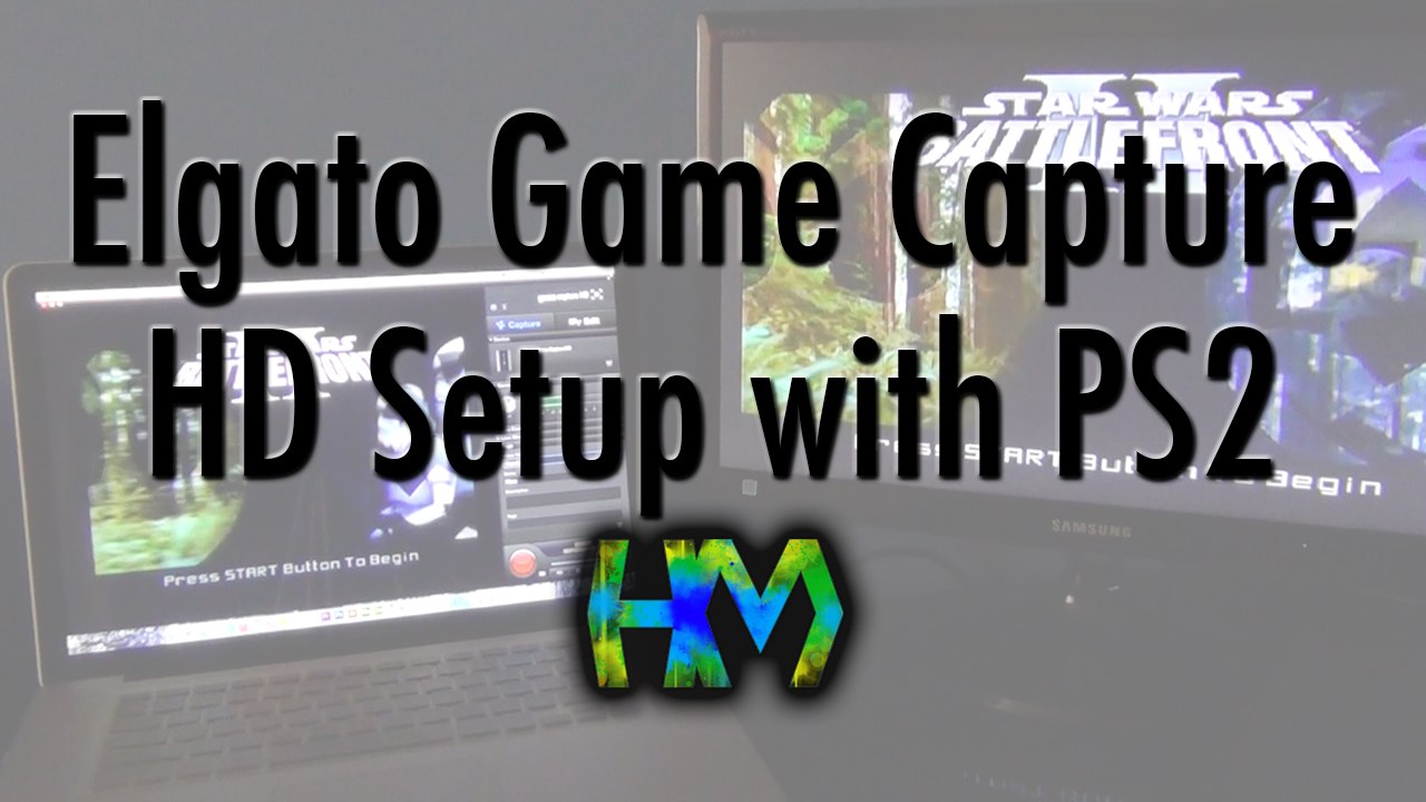 Elgato Game Capture HD Setup with PS2 and Mac