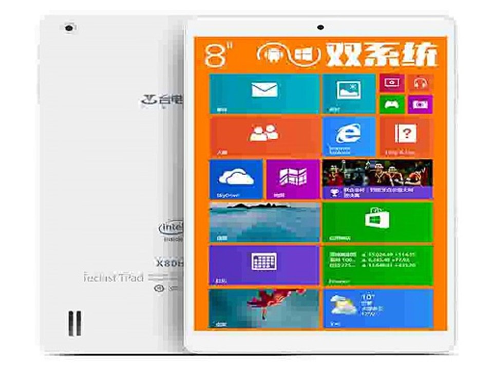 Teclast X80HD Dual Boot Windows8.1+Android 4.4 Intel Z3735F Tablet PC 8Inch IPS Screen 1280x800pixels 2GB/32GB HDMI Tablets-in Tablet PCs from Computer