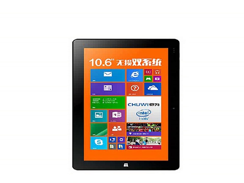 Chuwi VI10 100% dual boot OS  Windows 8.1 Android 4.4 Z3736F 2GB RAM 32GB/64GB 10.6 inch  8000mah HDMI Tablet PC-in Tablet PCs from Computer