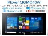 Intel Quad Core 1.83Ghz Windows 10 tablet pc 10.1 inch IPS screen RAM 2GB ROM 32GB game computer Ultrabook laptop Ployer MOMO10W-in Tablet PCs from Computer