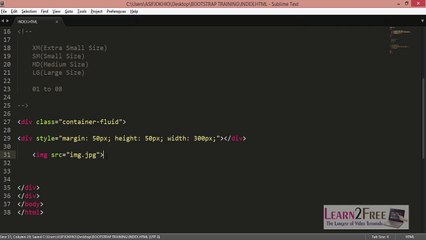 Bootstrap Framework Tutorial in Urdu Part-09