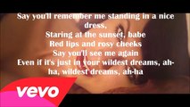 Taylor Swift - Wildest Dreams [lyrics]