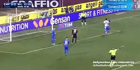 Carlos Bacca Great Goal - Empoli 0-1 AC Milan - Serie A - 23.01.2016 HD