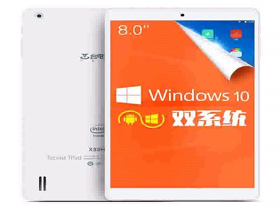 2015 Teclast X80HD Dual Boot Tablet PC Windows 10+Android 4.4 Intel Z3735F Quad Core 2GB RAM 32GB ROM Bluetooth Wifi OTG 2.0MP-in Tablet PCs from Computer