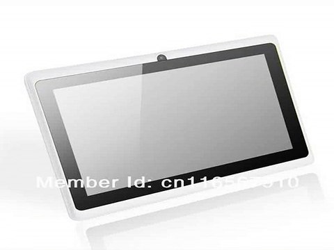 2014 new 7 inch Allwinner A23 Touch Screen Capacitive Dual core WIFI OTG External 3G 512MB mini Cheap Android 4.2 Tablet PC Q88-in Tablet PCs from Computer