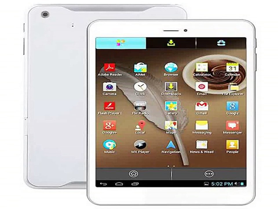 Original Ampe A80 Deluxe version 7.85 1GB+16GB MTK8382 Quad Core Voice function Capacitive screen GPS 3G Phone Call Tablet PC-in Tablet PCs from Computer