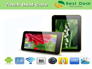 Télécharger la video: DHL Freeshipping Dual Core 7 Android 4.2 Tablet PC Allwinner A20 Dual Camera 512MB 4GB HDMI,2pcs/lot-in Tablet PCs from Computer