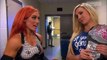 Charlotte & Becky Lynch Backstage Segment - WWE Raw 11/30/15