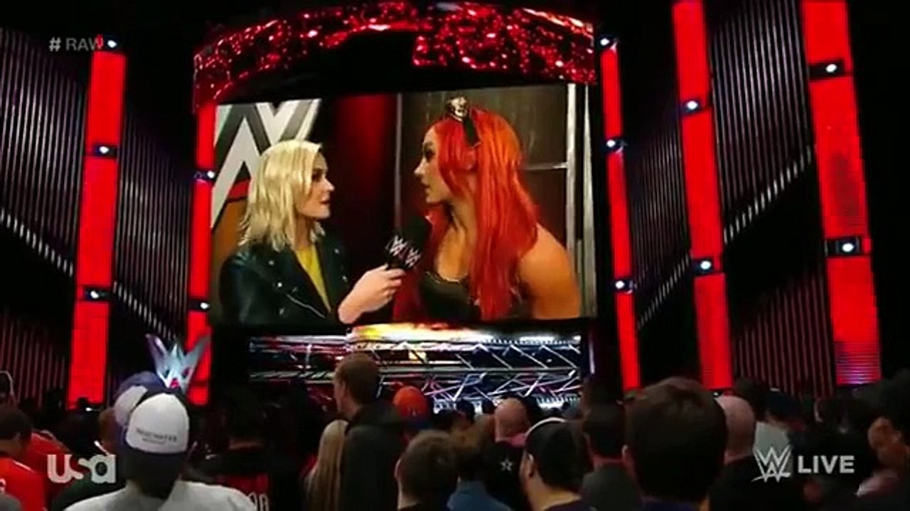 Becky Lynch & Brie Bella Backstage Segment - WWE Raw 11/02/15