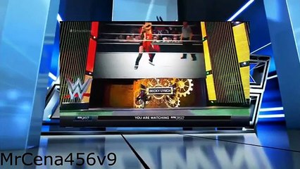 Brie Bella vs Becky Lynch - WWE Smackdown 12/17/15