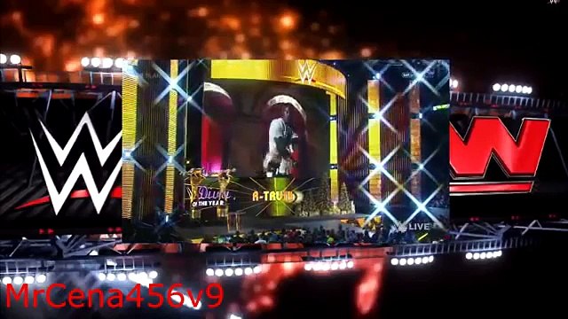Slammy Awards 2015 Diva of the Year - WWE Raw 12/21/15