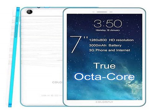 Colorfly G708 Octa Core 1280*800 OGS IPS 7inch MTK6592 3G Tablet 1GB Ram 8GB ROM 3G Android Tablet Free shipping -in Tablet PCs from Computer