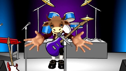 Bull Finger Family - Daddy Finger Song for Children, Kids and Toddlers