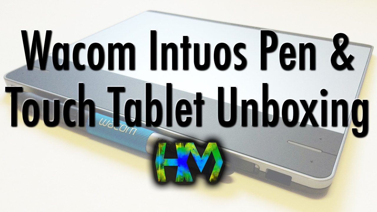 Wacom Intuos Pen & Touch Small Tablet Unboxing