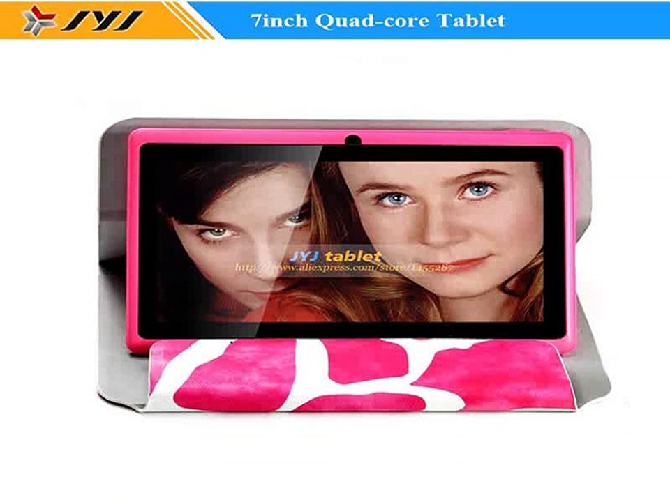 Cheaper Allwinner A33 7inch Quad Core 16GB Tablet PC Android 4.4 Dual Cameras WiFi 1.6GHz Google Play Store+Suction Cup Case-in Tablet PCs from Computer