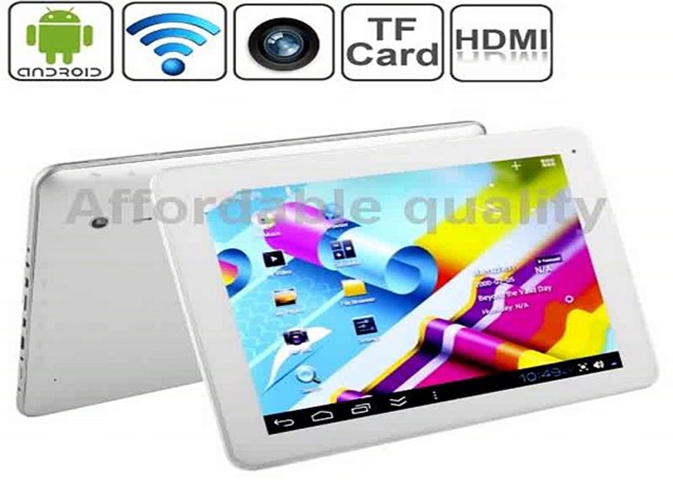 Original S98 RK3188 Quad Core 1.6GHz 1GB+16GB 9.7 inch 1024*768 Android 4.2 Tablet PC with Bluetooth / Wifi-in Tablet PCs from Computer
