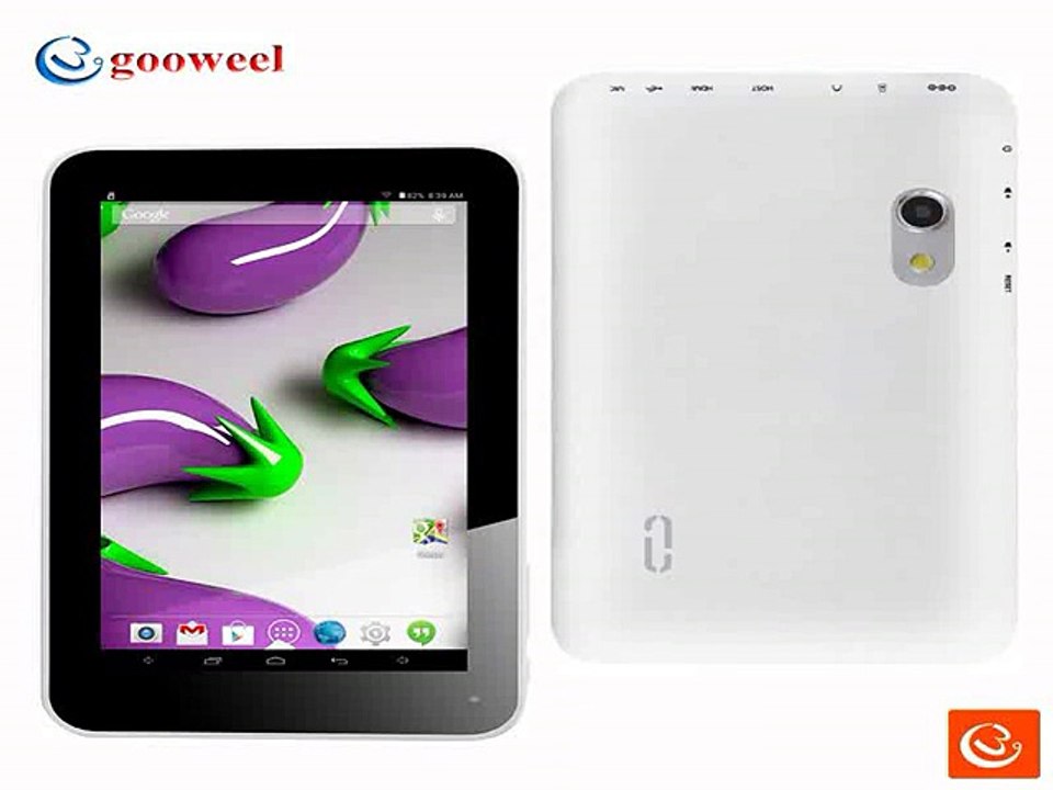 Gooweel A70H 7inch tablet pc Allwinner A33 Quad Core 5point capacitive android 4.4 512MB 8GB Dual camera WiFi  Bluetooth OTG-in Tablet PCs from Computer