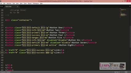 Bootstrap Framework Tutorial in Urdu Part-11