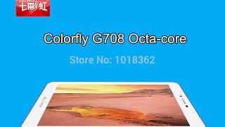free shipping colorful g708 octa core 1g 8g 1280*800 android 4.4   bluetooth gps  3g phone tablet-in Tablet PCs from Computer