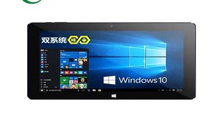 Cube i10 Dual Boot Windows10 + Android4.4 10.6 Inch 1366 x 768 P+G Screen Intel Z3735F Quad Core 2GB 32GB OTG HDMI-in Tablet PCs from Computer