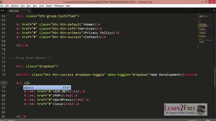 Bootstrap Framework Tutorial in Urdu Part-12