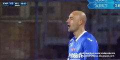 Massimo Maccarone Goal Empoli 2-2 AC Milan Serie A