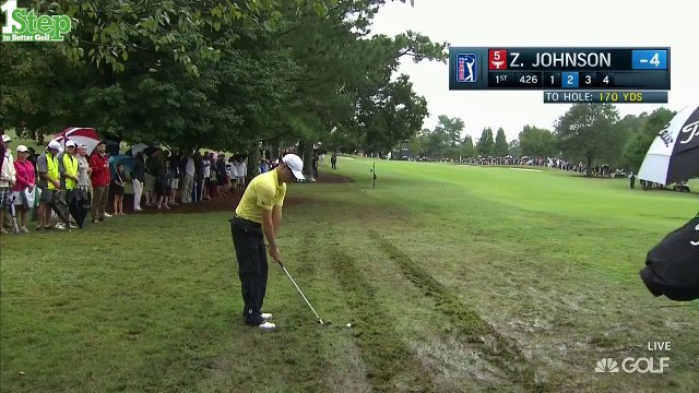 Golfer Zach Johnson Splash Much at 2015 Tour Championship